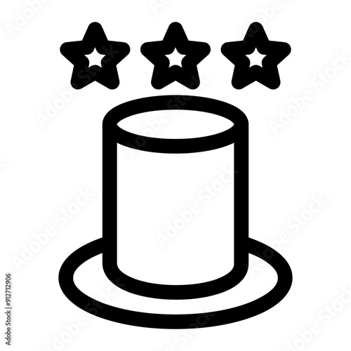 Uncle sam hat icon