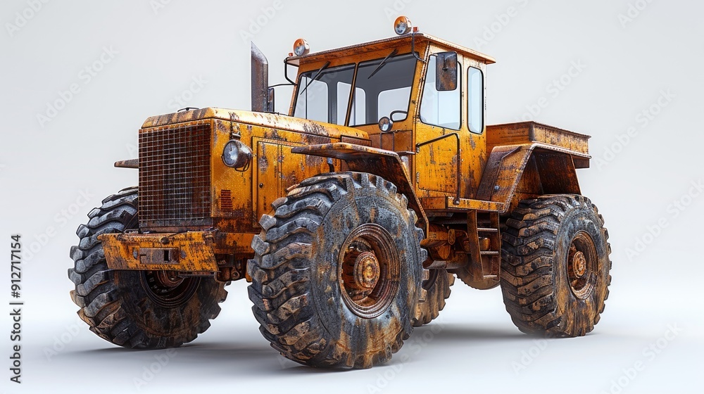 Grader on white background. Grader on white background.