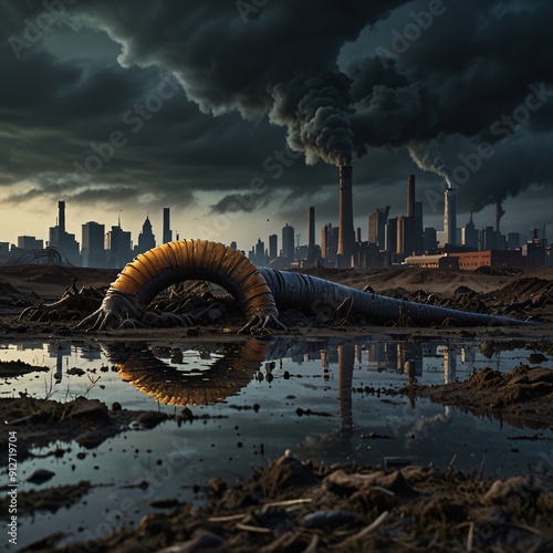 wastage , AI Generated.