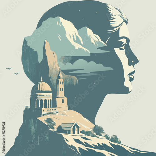 Realistic Vintage Travel Posters