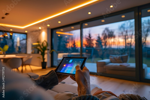 A very nice house controlled entirely with a digital system