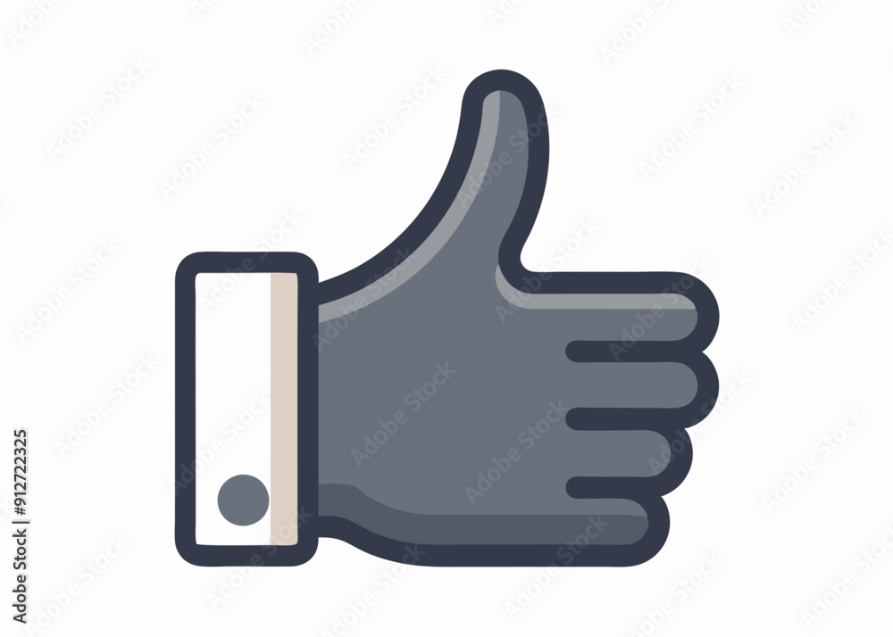 Thumbs Up Icon Design: Elegant Vector Illustrations & Art Thumbs Up Icon Design: Elegant Vector Illustrations & Art