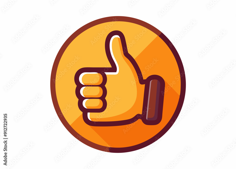 Thumbs Up Icon Design: Elegant Vector Illustrations & Art Thumbs Up Icon Design: Elegant Vector Illustrations & Art