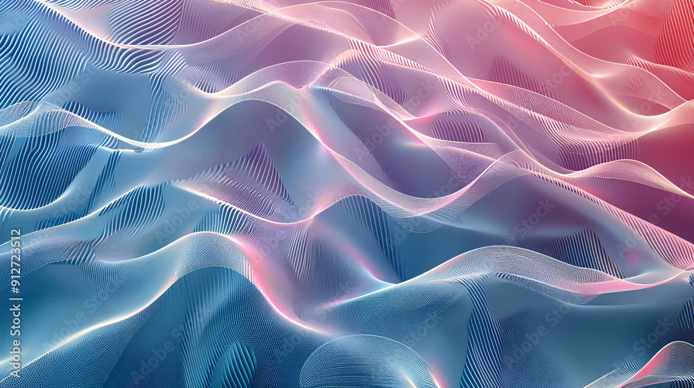 Elegant wave style halftone background Generated Ai Elegant wave style halftone background Generated Ai