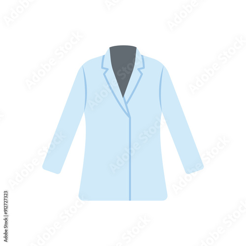 Doctor coat vector icon