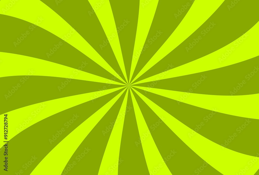Green Sun Burst Effect background