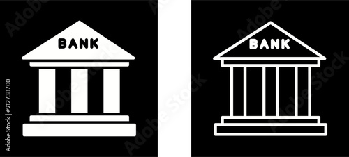 Bank Vector Icon