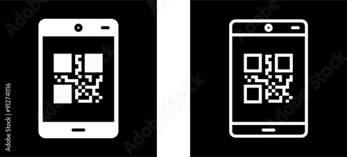 Pattern Code Vector Icon