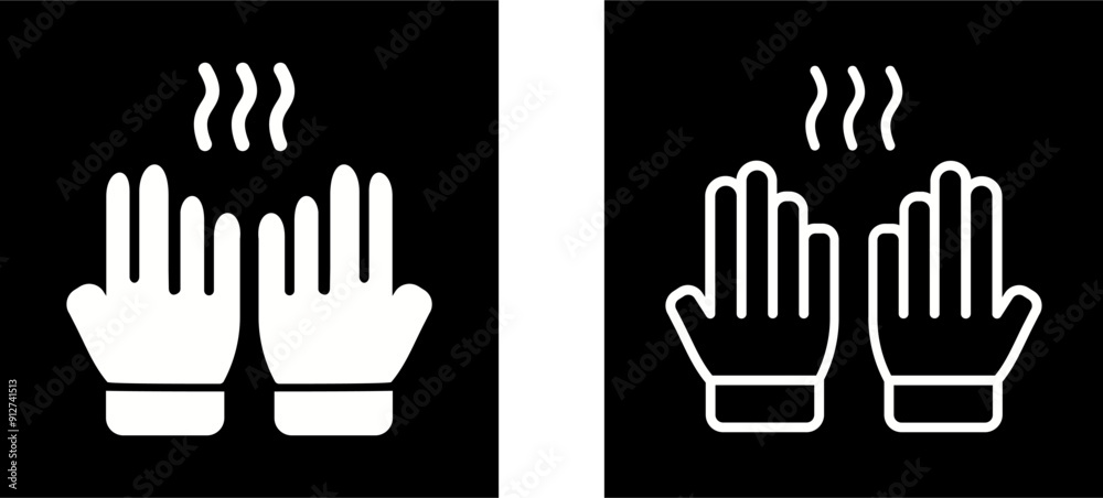 Smelly Hands Vector Icon Smelly Hands Vector Icon