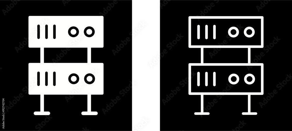 Server Vector Icon Server Vector Icon