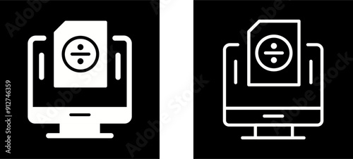 Divide Vector Icon