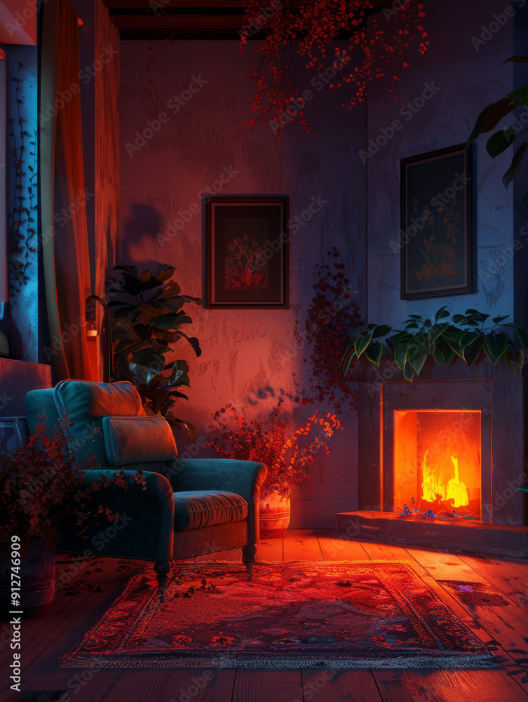 Fototapeta premium living room