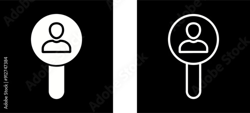 Search User Vector Icon