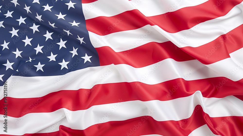 Obraz premium usa flag card 