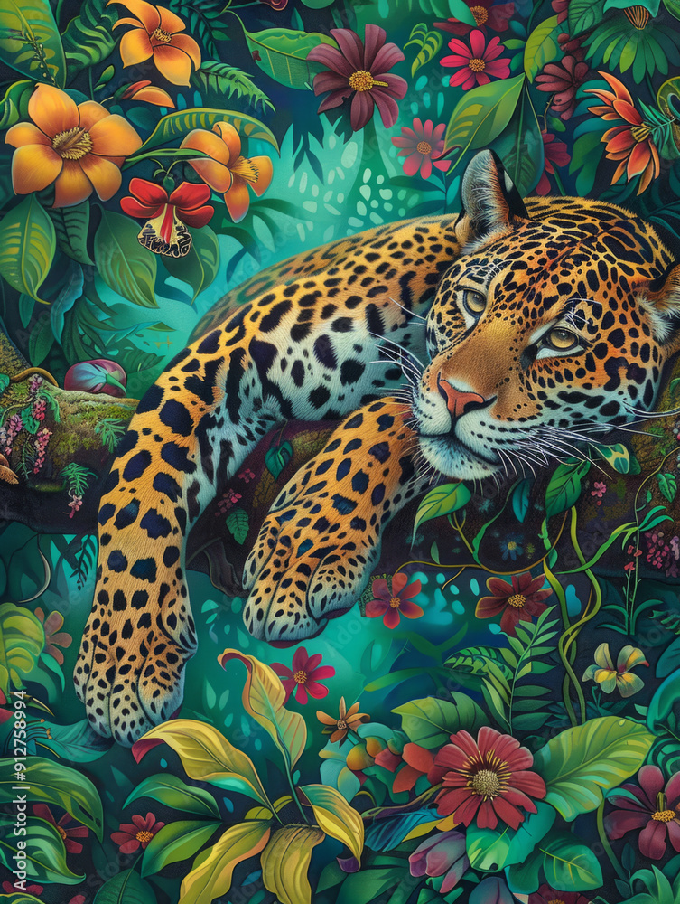 jaguar resting jaguar resting