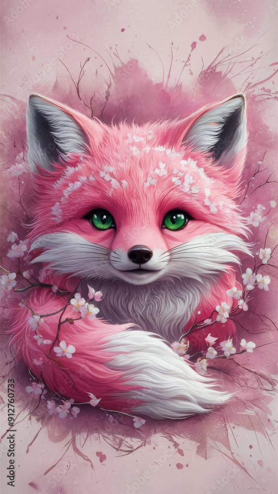 red fox cartoon