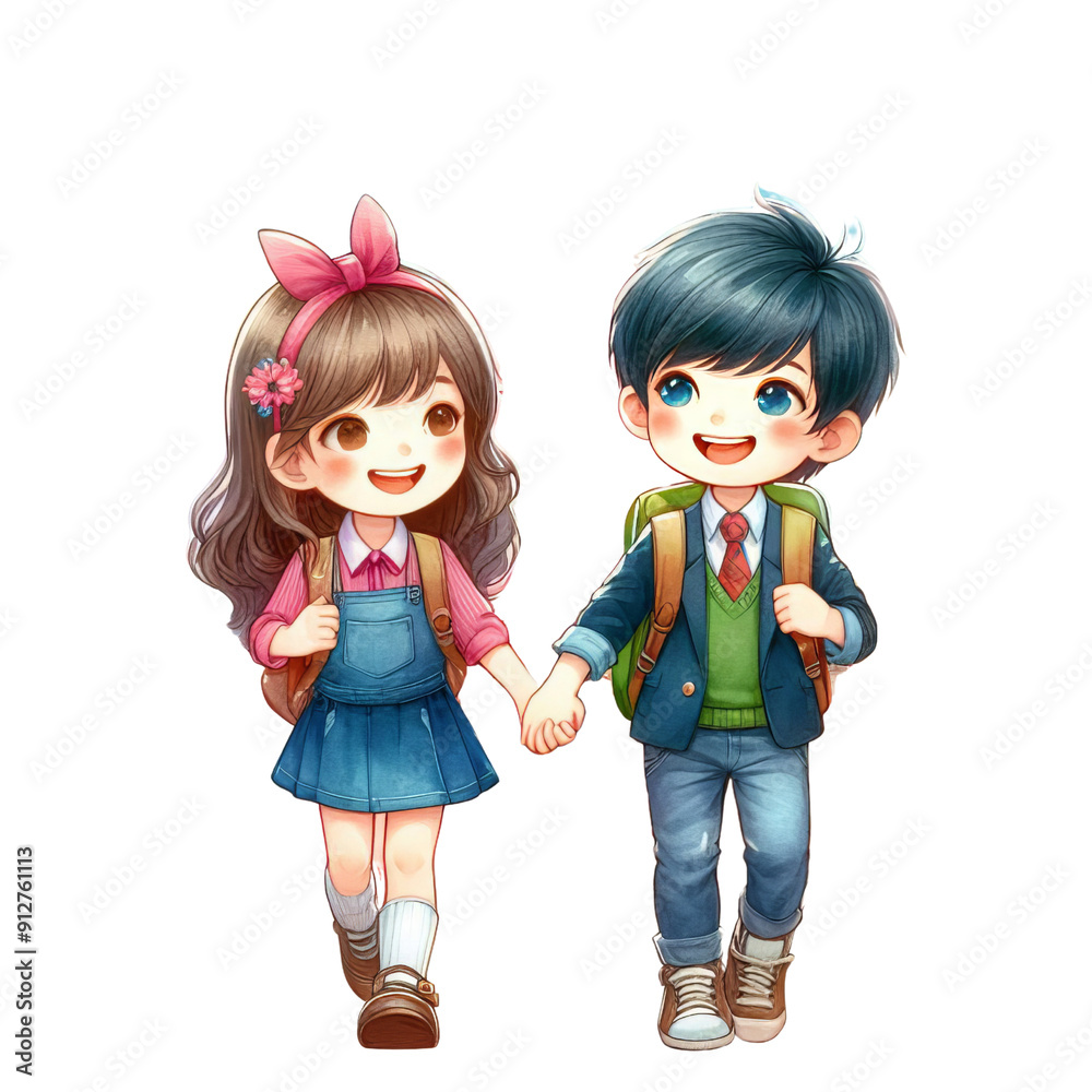 watercolor clipart Illustration , back to school watercolor clipart Illustration , back to school