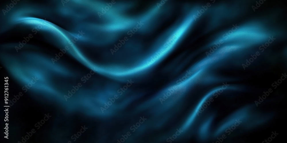 Obraz premium Abstract Blue Swirls Background