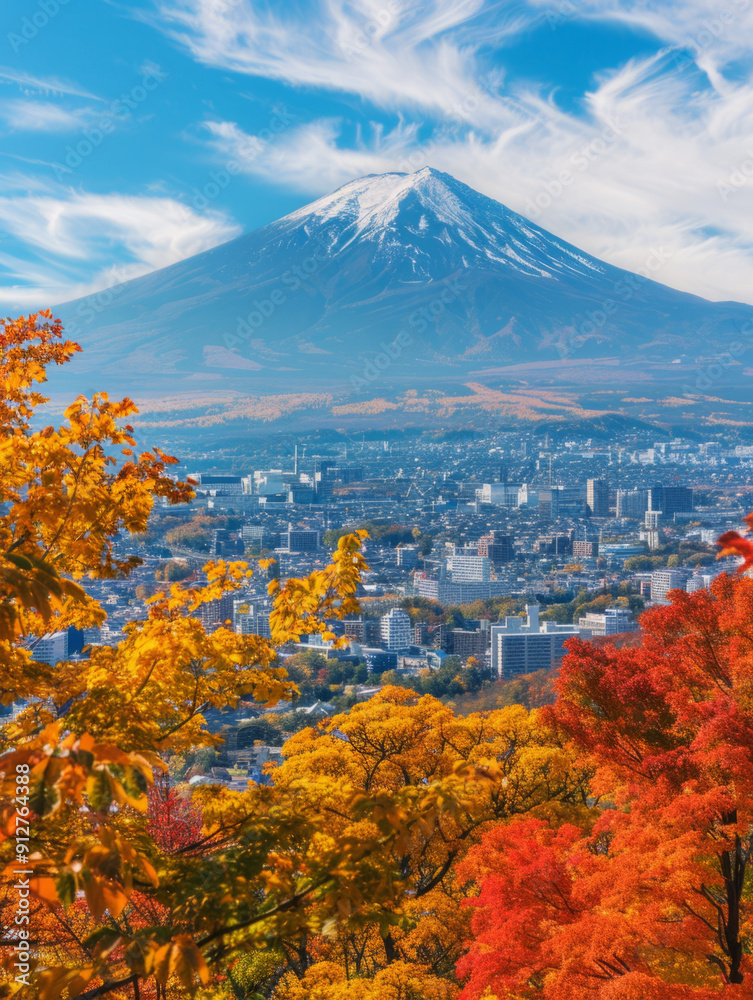 Fototapeta premium mount moiwa