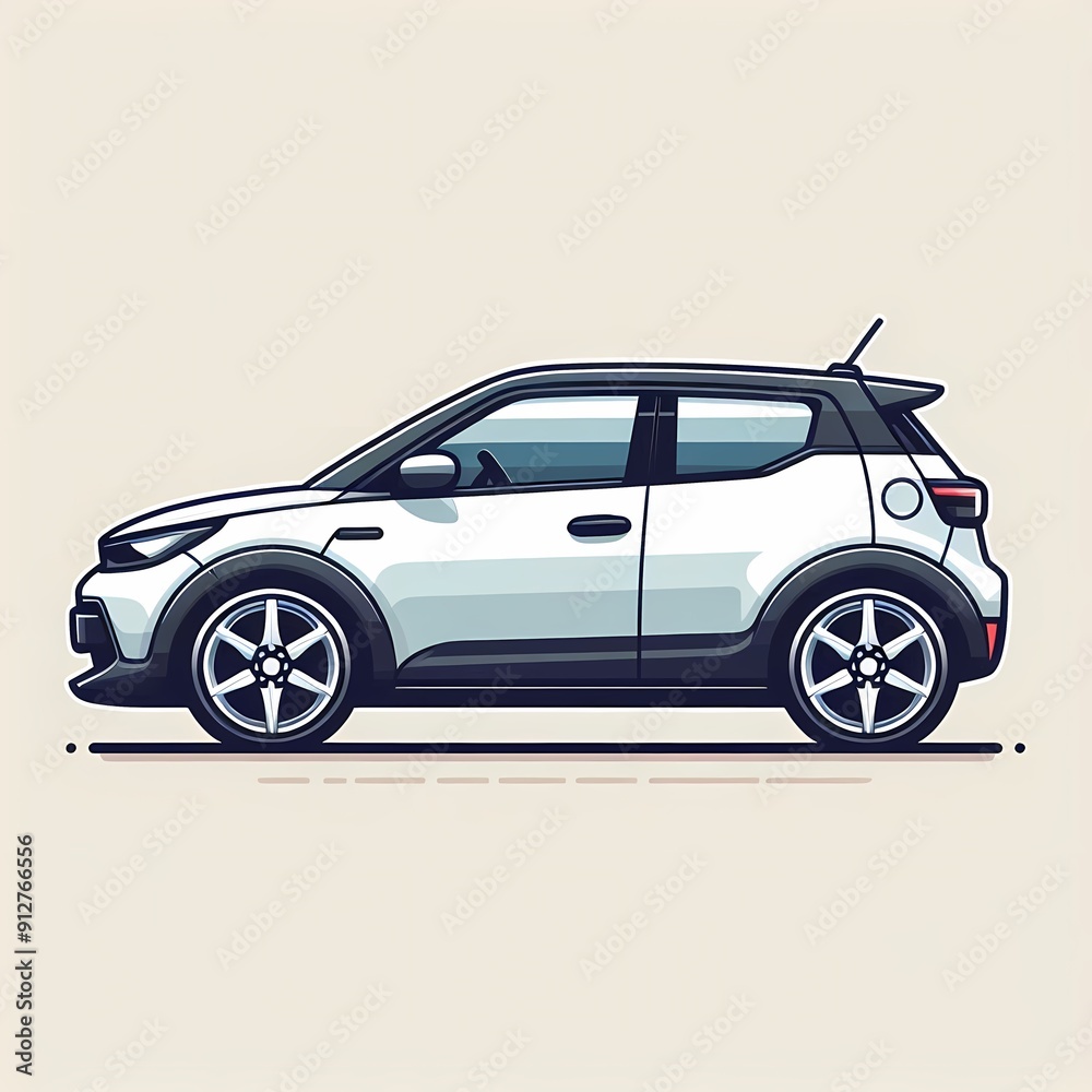 Obraz premium illustration of a car