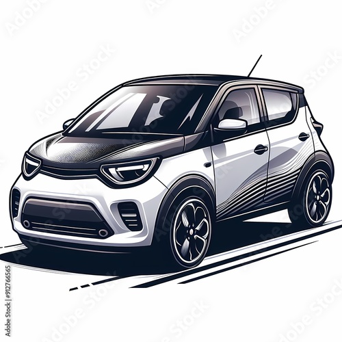 illustration of a car photo