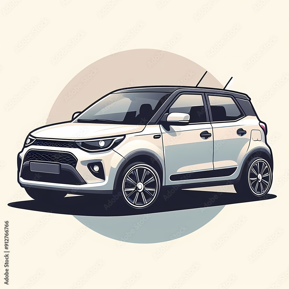 illustration of a car illustration of a car