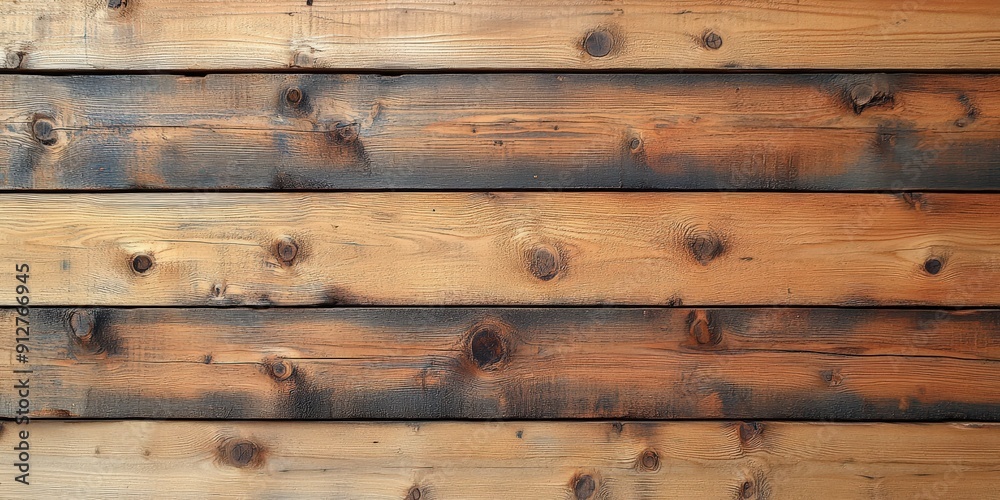 Wooden Planks with Knots and Grain Wooden Planks with Knots and Grain