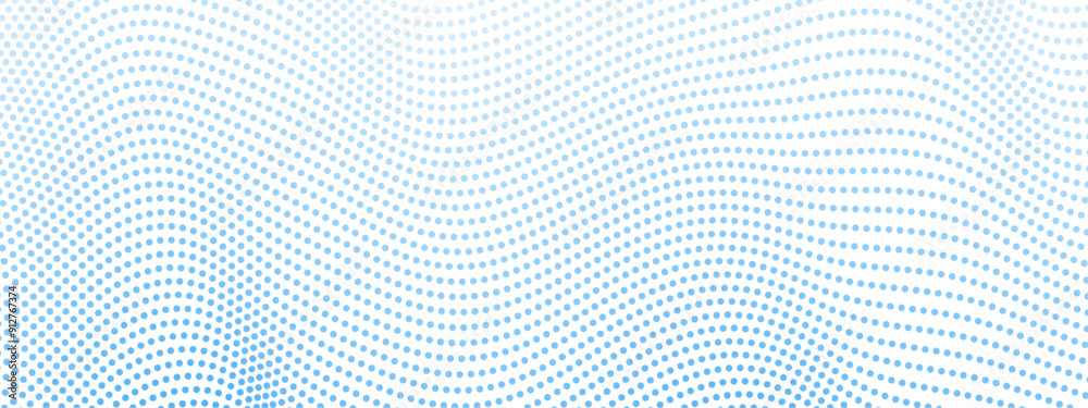 Wave of dots and weave lines. Abstract background. Futuristic dots and weave lines. Vector blue dots shape weave lines. Banner for business, technology, medicine, presentations. Wave of dots and weave lines. Abstract background. Futuristic dots and weave lines. Vector blue dots shape weave lines. Banner for business, technology, medicine, presentations.