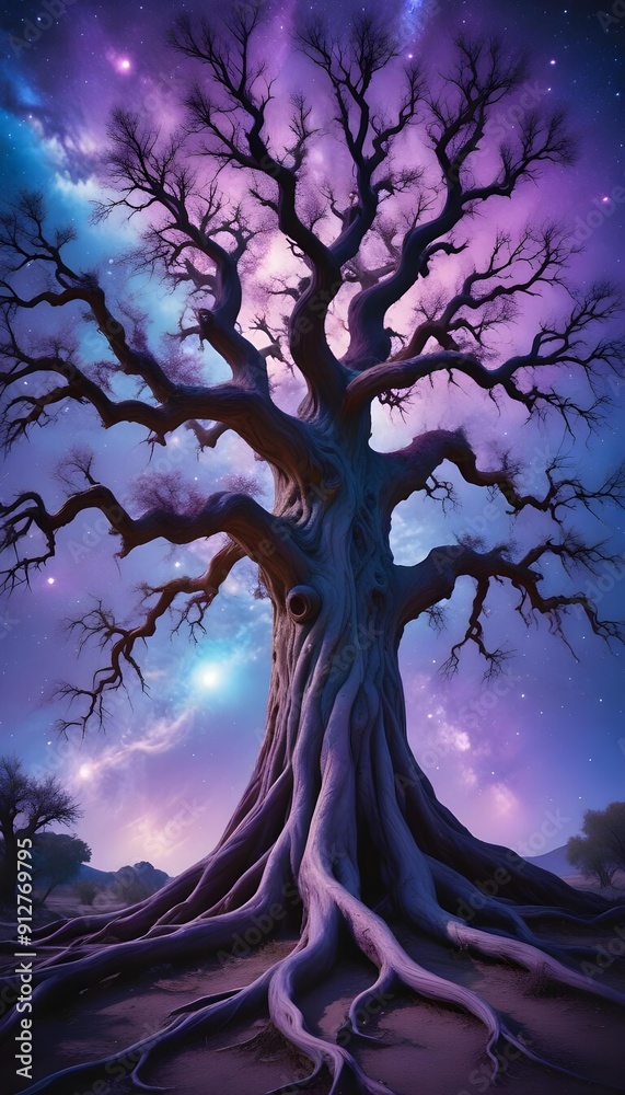 Horror An enormous Eldritch Tree with branches that generate galaxies and a trunk that sustains the Chaos Universe Horror An enormous Eldritch Tree with branches that generate galaxies and a trunk that sustains the Chaos Universe