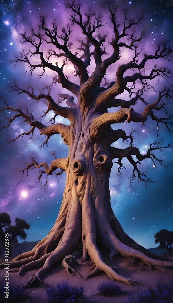 Horror An enormous Eldritch Tree with branches that generate galaxies and a trunk that sustains the Chaos Universe Horror An enormous Eldritch Tree with branches that generate galaxies and a trunk that sustains the Chaos Universe