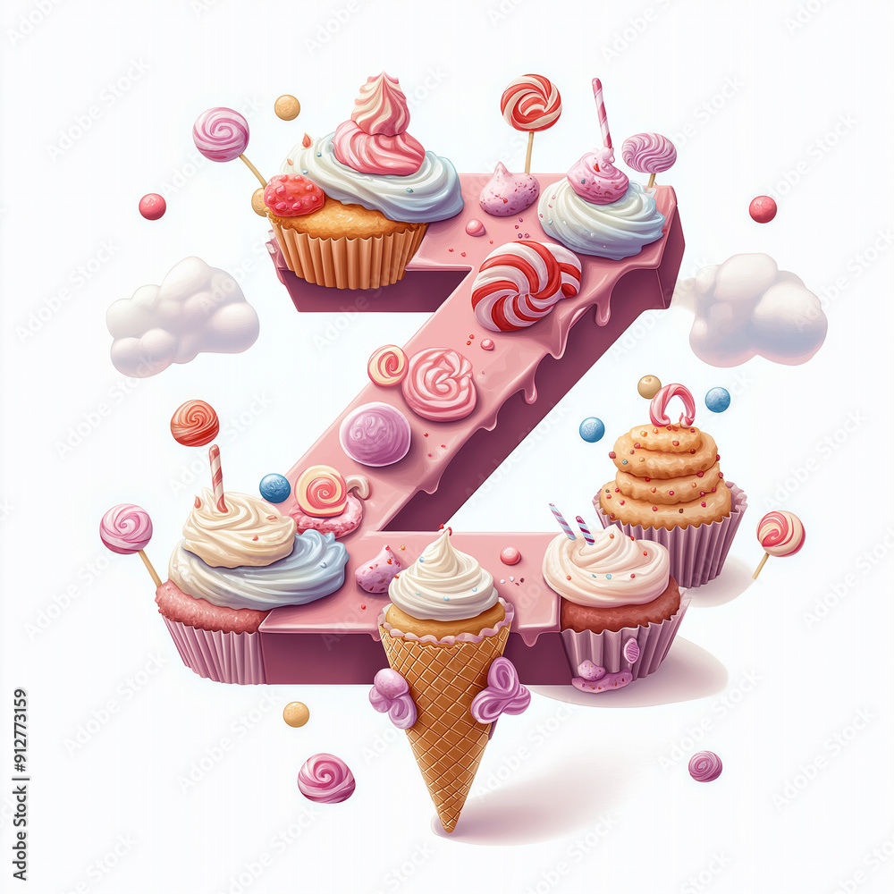 Isometric letter Isometric letter