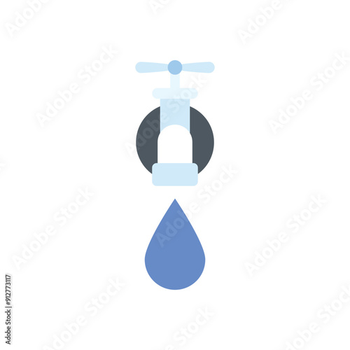 Save Water vector icon