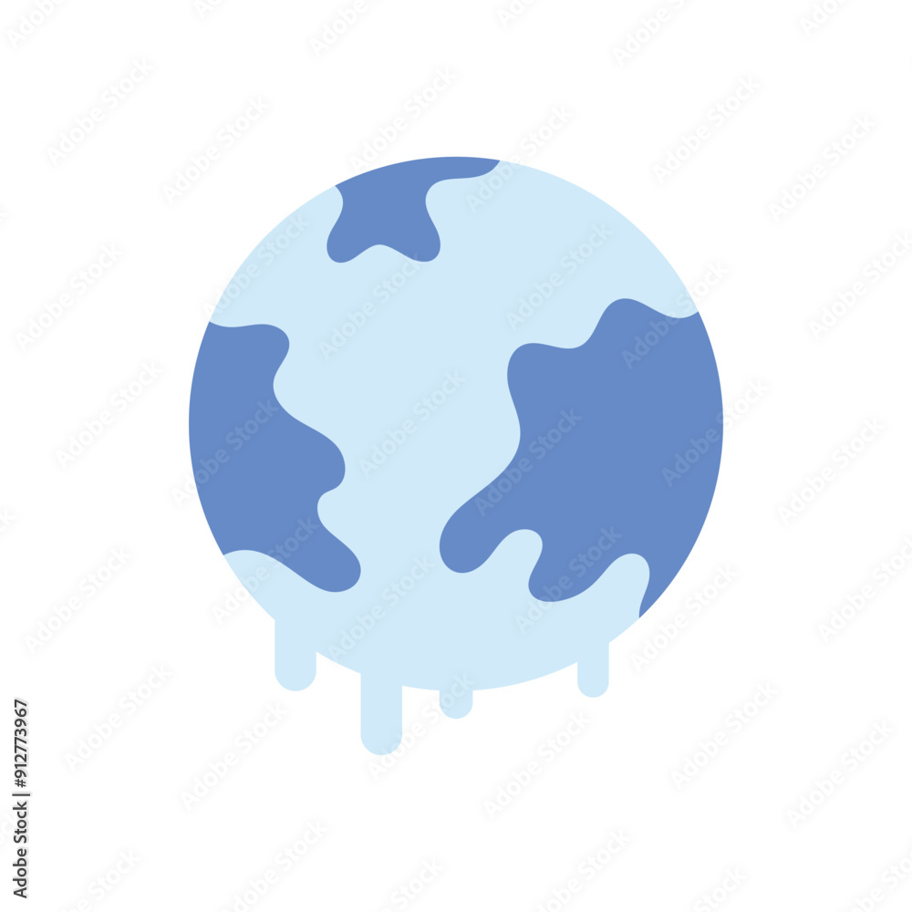 Global Warming vector icon Global Warming vector icon