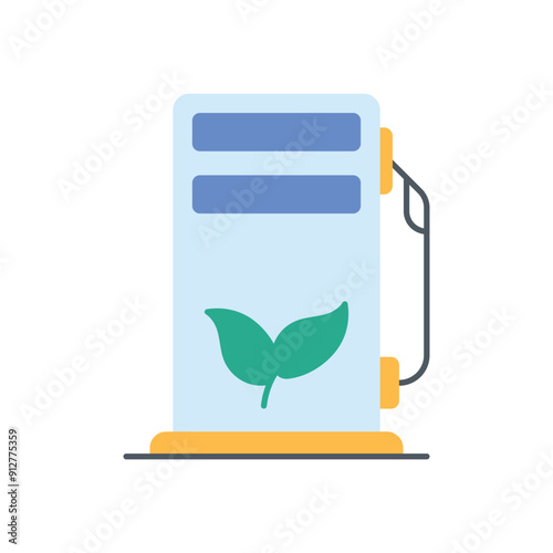 Biofuel  vector icon
