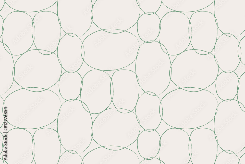 Sea stone stylish pattern with green and beige color
