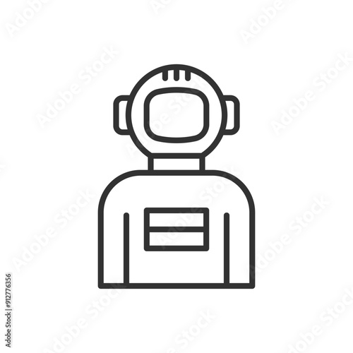 Space Suit Icon Sign Symbol