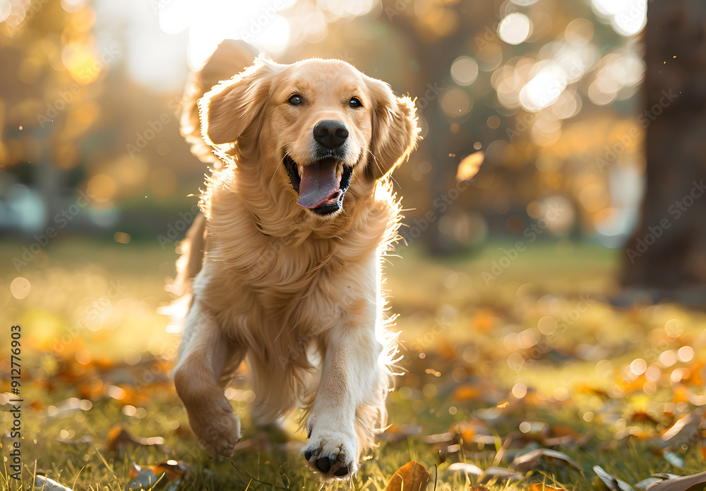 A dog running on the grass A dog running on the grass