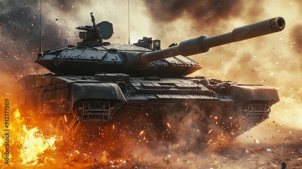 Explosive Power Erupts From Armored Behemoth Explosive Power Erupts From Armored Behemoth