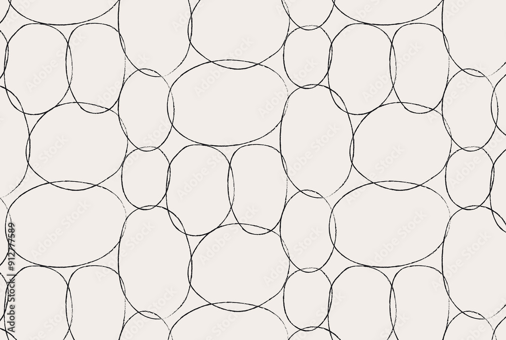 Sea stone stylish pattern with black and beige color