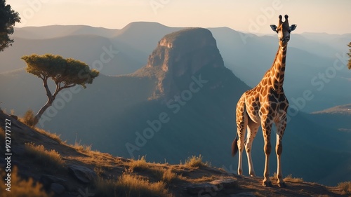 gracie the gravitydefying giraffe a giraffe who can ma cinematic concept art