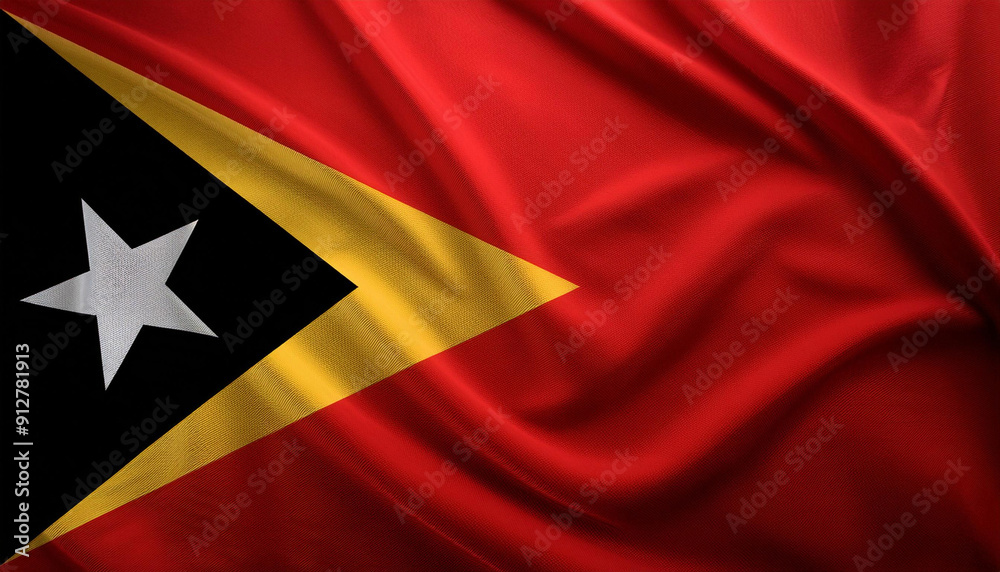 Simple wavy background for the Timor Leste flag Simple wavy background for the Timor Leste flag