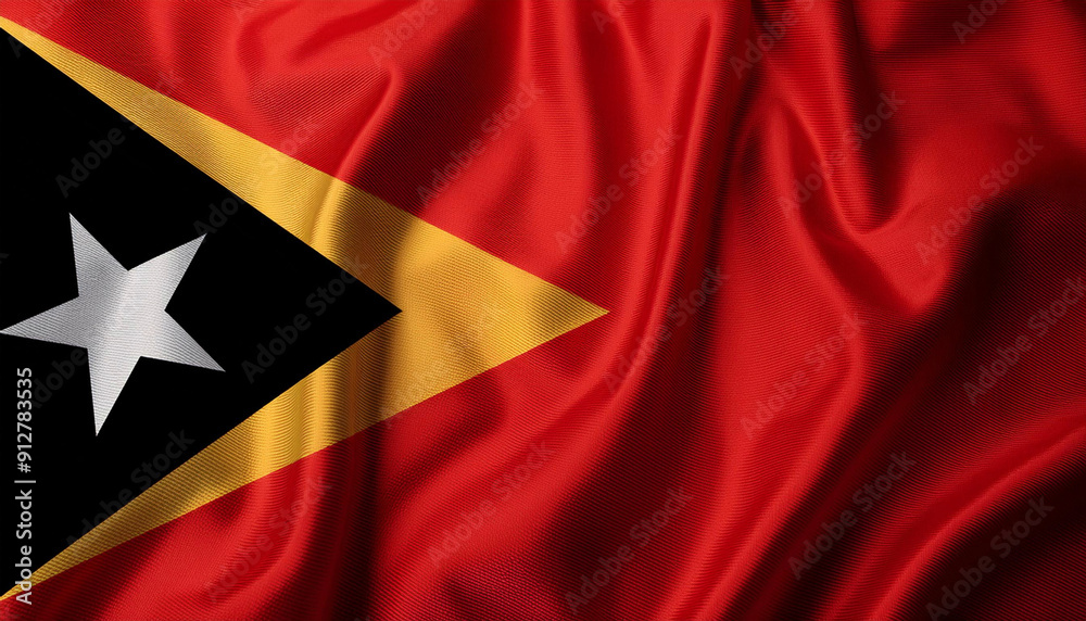 Simple wavy background for the Timor Leste flag Simple wavy background for the Timor Leste flag