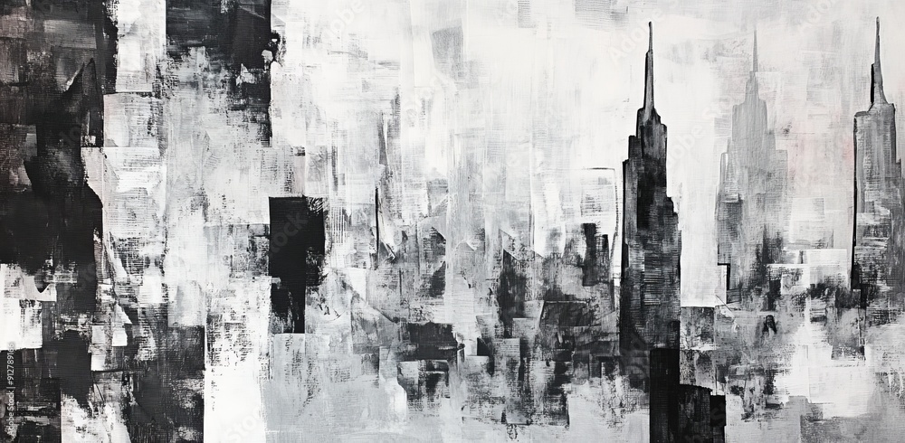 An abstract black watercolor painted background with black ink street graffiti on a textured paper vintage background with washes and brush strokes. An abstract black watercolor painted background with black ink street graffiti on a textured paper vintage background with washes and brush strokes.