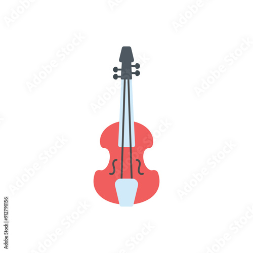Viola vector icon