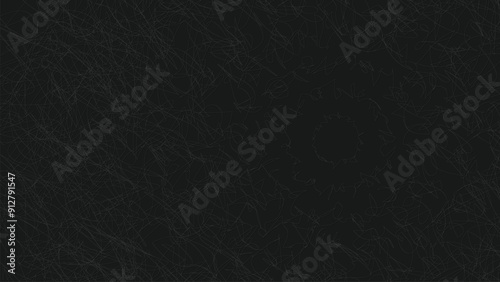Black dark abstract background with stripes, carbon fiber texture, texture with diagonal lines, vector illustration wallpaper