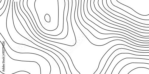 White wave paper curved reliefs abstract background,Line topography map contour background, geographic grid.paper texture Imitation of a geographical map shades ,