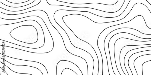 White wave paper curved reliefs abstract background,Line topography map contour background, geographic grid.paper texture Imitation of a geographical map shades ,