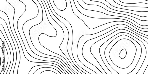 White wave paper curved reliefs abstract background,Line topography map contour background, geographic grid.paper texture Imitation of a geographical map shades ,