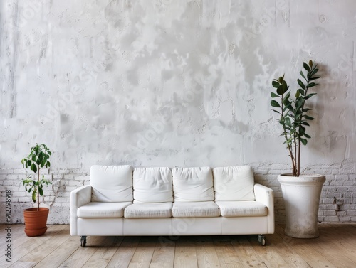 interior with couch with a ...