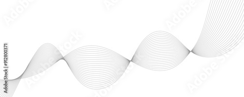 abstract background with waves